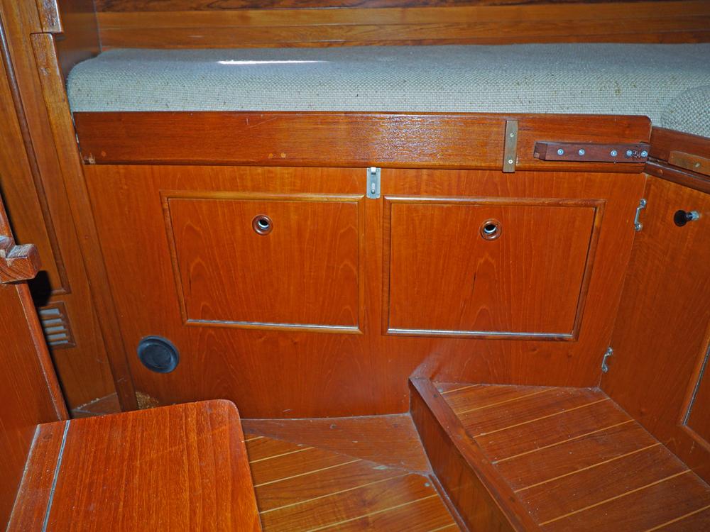 Achterkajuit, Accommodatie